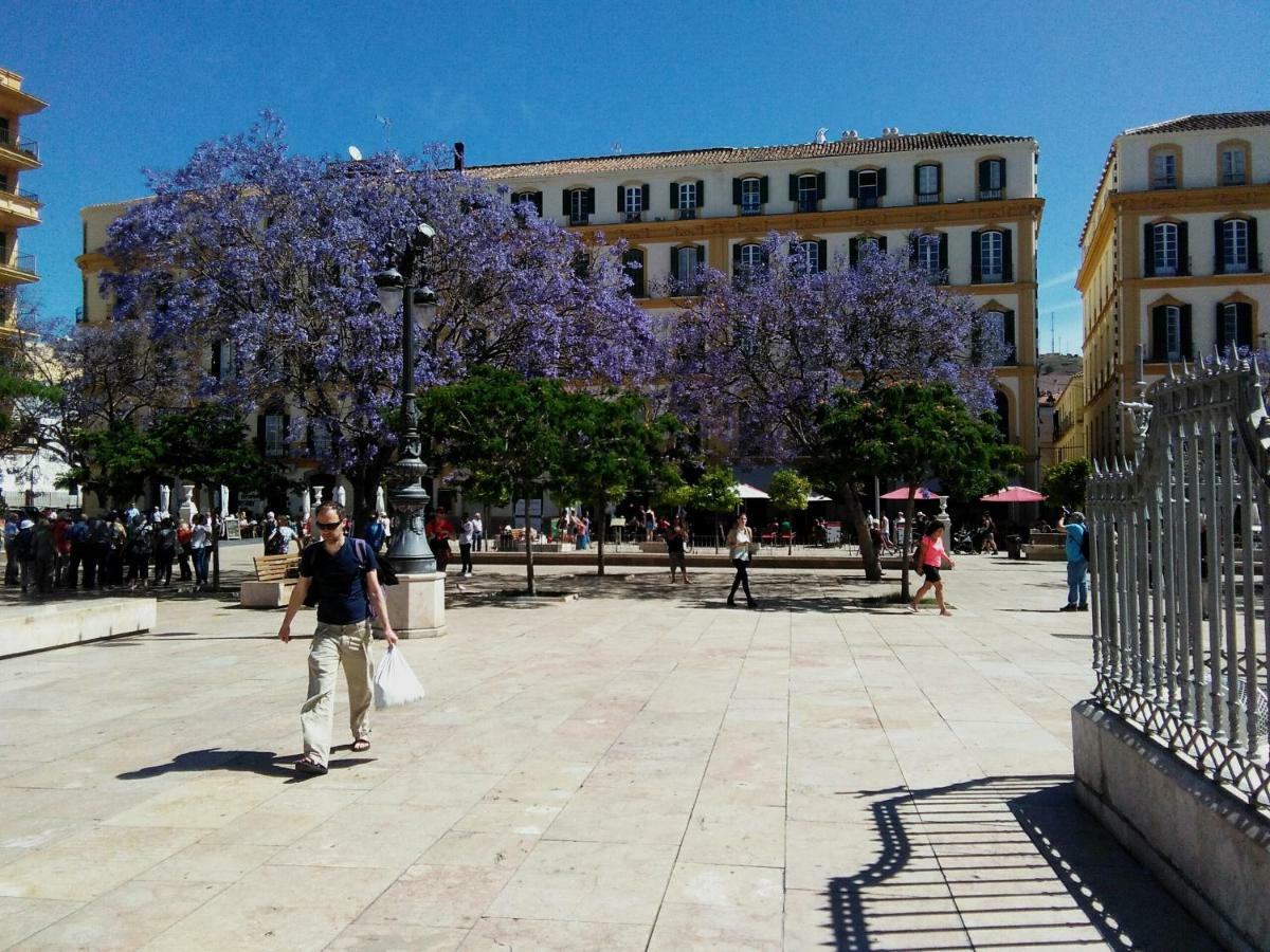 Teatro Cervantes Sigloxxi Apartment Malaga Bagian luar foto